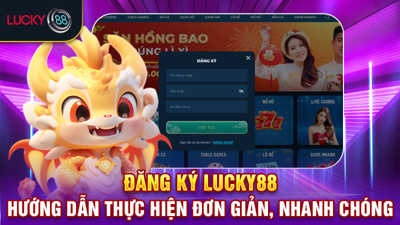 Đăng ký Lucky88